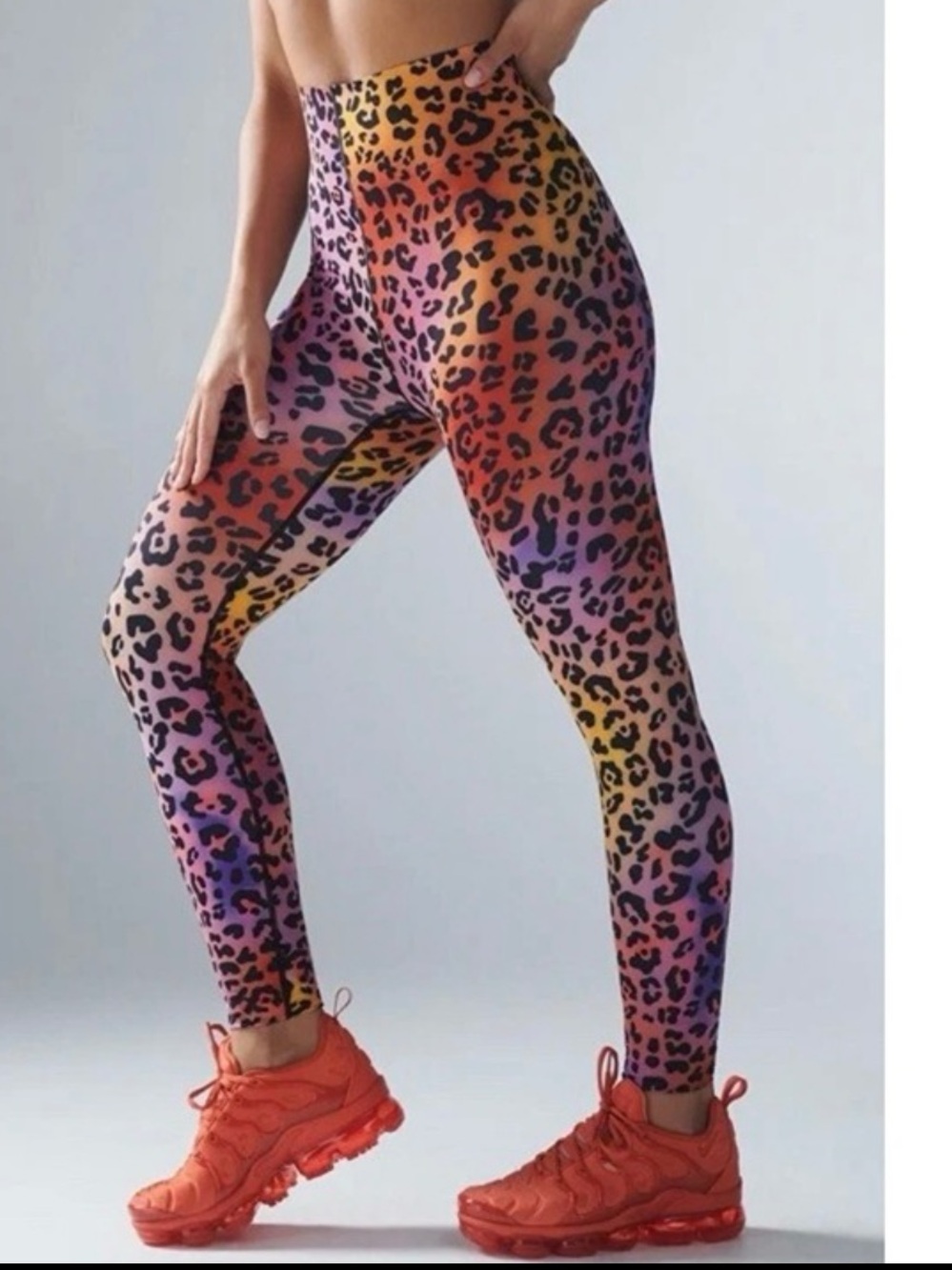 Savage x Fenty Hotline High-Waist Caramel Leopard Leggings